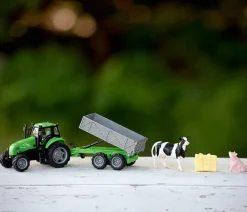 Breyer Toys<Farms Tractor & Tag-A-Long Wagon