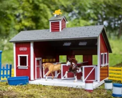 Breyer Toys<Red Stable Playset