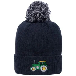 Country Ways Accessories<British Country Collection Children's Tractor Pom Pom Hat