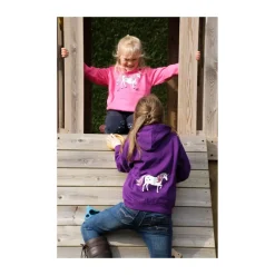 Battles Sweaters & Fleeces<British Country Collection Dancing Unicorn Childs Hoodie