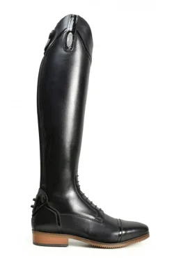 Brogini Long Riding Boots<Florence Vogue Croc Field Boot - Black (SIZES 36-41)