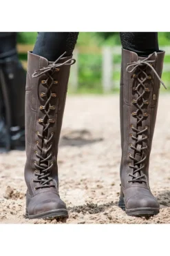 Brogini Competition Boots|Women's Leather Boots<Scafel Roamer Laced Country Boots