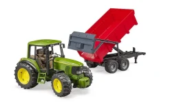 Bruder Toys<John Deere 6920 with Tipping Trailer