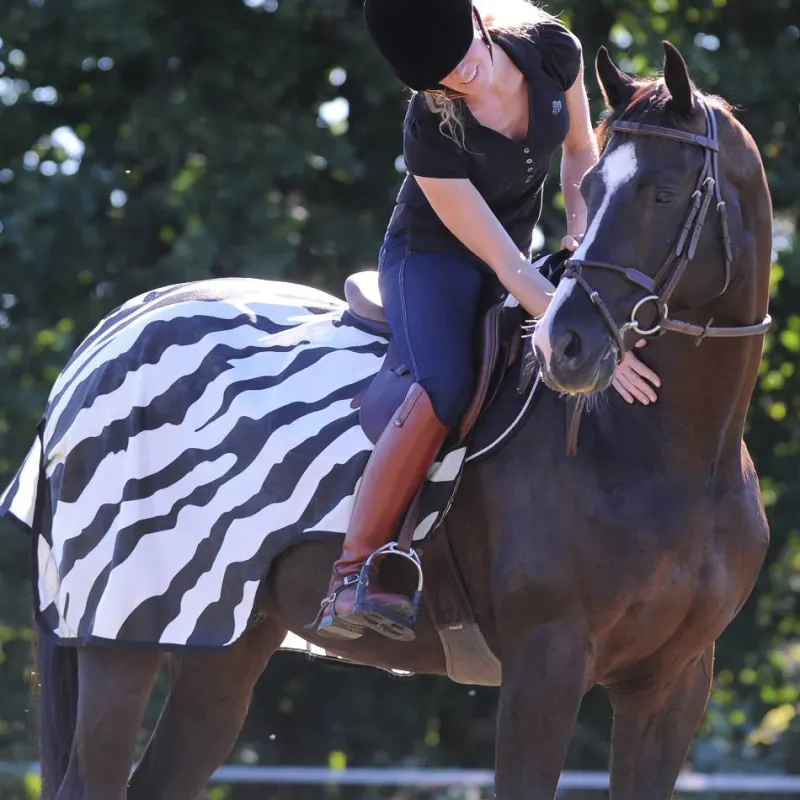 Zebra Products Fly Sheets<Bucas Buzz Off Zebra Riding Rug