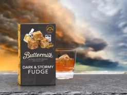 Creme d'Or Sweets|Food<Buttermilk Artisan Confectionery Dark & Stormy Crumbly Fudge