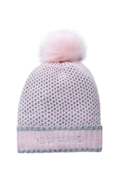 Cavallo Hats<AW21 Briony Knitted Hat Antique Rose
