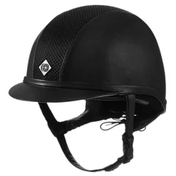 Charles Owen Riding Hats|Riding Hats<AYR8 Plus Leather Look Riding Helmet
