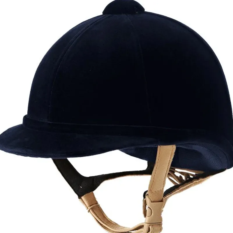 Charles Owen Riding Hats|Riding Hats<Hampton Velvet Riding Helmet
