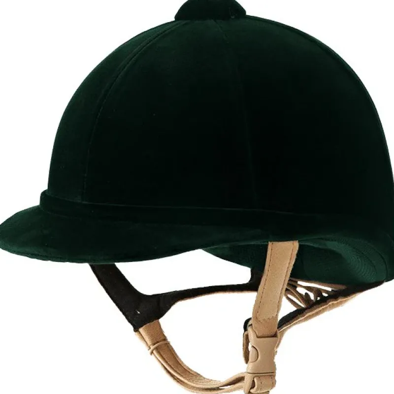 Charles Owen Riding Hats|Riding Hats<Hampton Velvet Riding Helmet