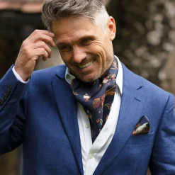 Clare Haggas Fine Art Scarves|Scarves<Clare Haggas Silk Game Birds Cravat