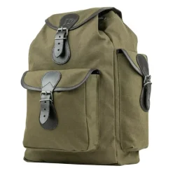 John Rothery Luggage & Wallets|Luggage & Wallets<Cotton & Leather Rucksack by David Nickerson