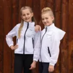 Zebra Products Riding & Yard Jackets|Jackets & Coats<Covalliero Kids ClearView Waterproof Rain Jacket SS25