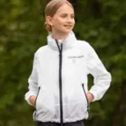 Zebra Products Riding & Yard Jackets|Jackets & Coats<Covalliero Kids ClearView Waterproof Rain Jacket SS25
