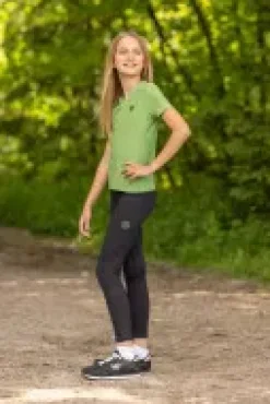 Zebra Products Jodhpurs & Breeches<Covalliero Kids Compression Full Grip Riding Tights SS25