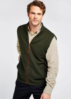 Dubarry of Ireland Gilets|Gilets<Dubarry Men's Upperwood Knitted Gilet