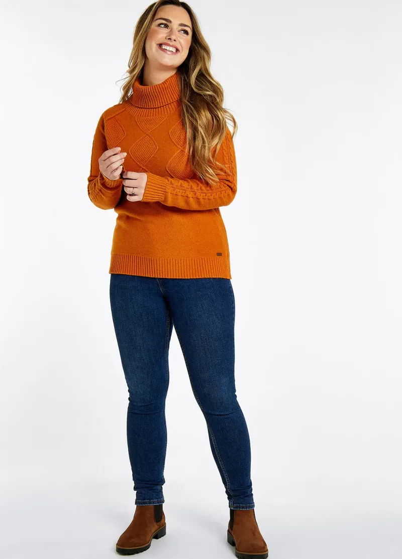 Dubarry of Ireland Sweaters & Jumpers|Sweaters & Jumpers<Dubarry Women's Belleek Chunky Roll Neck Sweater