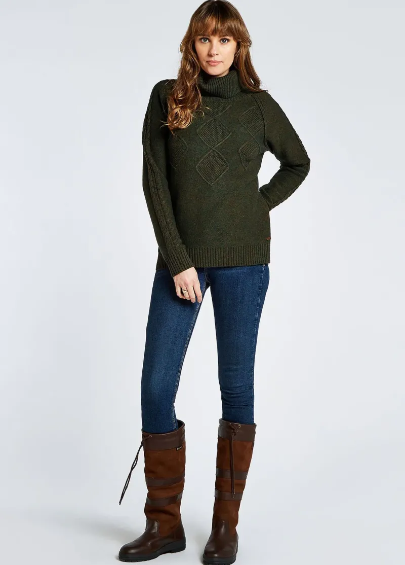 Dubarry of Ireland Sweaters & Jumpers|Sweaters & Jumpers<Dubarry Women's Belleek Chunky Roll Neck Sweater