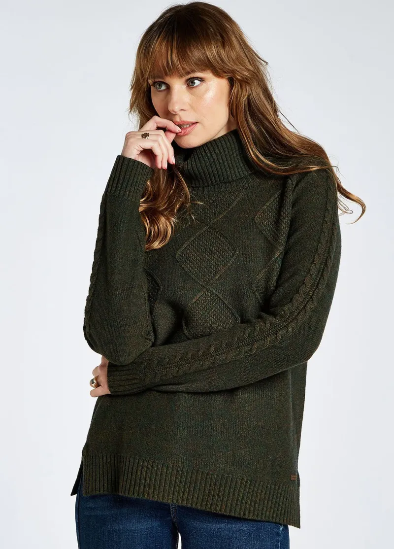 Dubarry of Ireland Sweaters & Jumpers|Sweaters & Jumpers<Dubarry Women's Belleek Chunky Roll Neck Sweater