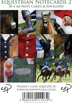 Charles Sainsbury Plaice Stationery<Equestrian Notecards 2 (Colour) by Charles Sainsbury-Plaice