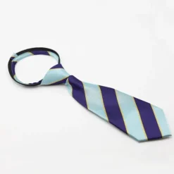 Equetech Ties & Stocks<Equetch Junior PC Stripe Ready-Tied Zipper Tie