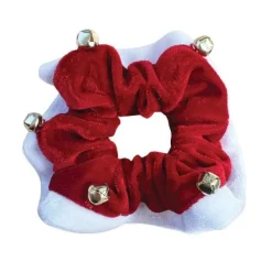 Equetech Hair Bands & Nets|Hair Bands & Nets<Christmas Bells Hair Scrunchie
