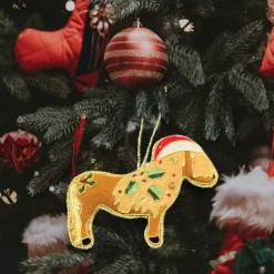 Equetech Homeware<Equine Embroidered Christmas Decoration