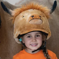 Equetech Riding Hat Accessories<Heather Highland Cow Hat Silk
