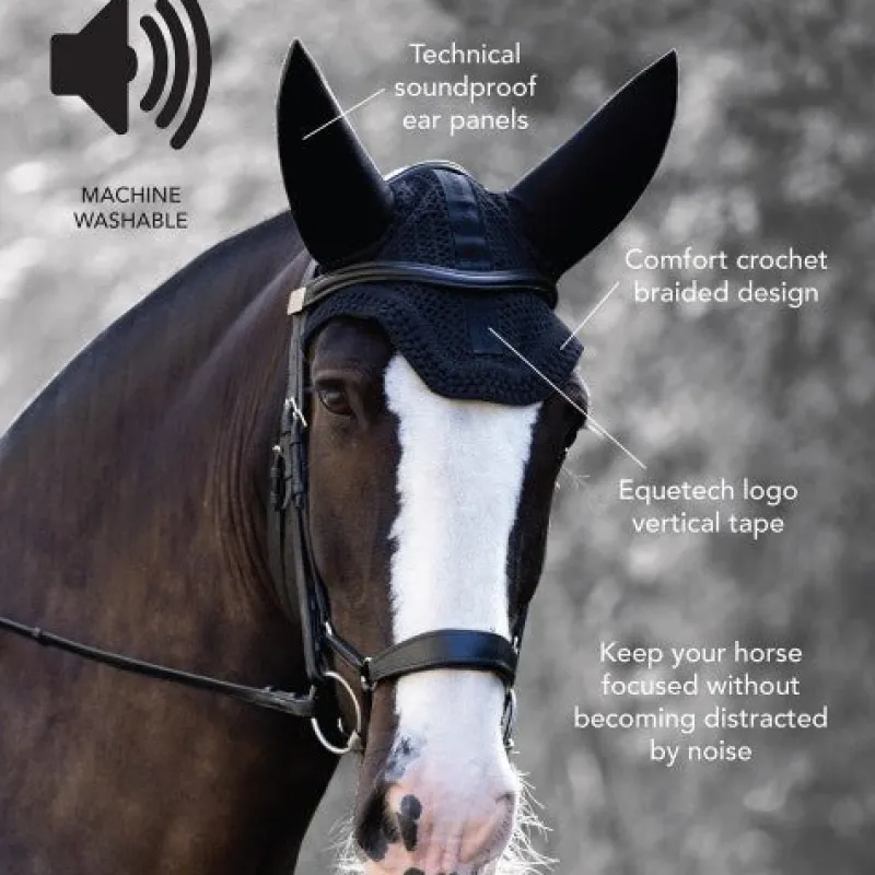 Equetech Horse Wear Accessories<Horse Soundless Ear Net Hood
