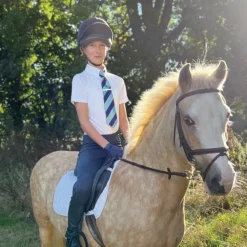 Equetech Jodhpurs & Breeches<Junior Performance Aqua-Shield Riding Tights