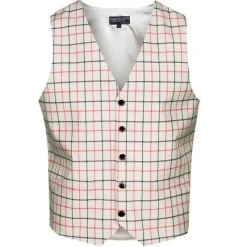 Equetech Jackets & Coats|Gilets<Men's Classic Tattersall Check Waistcoat