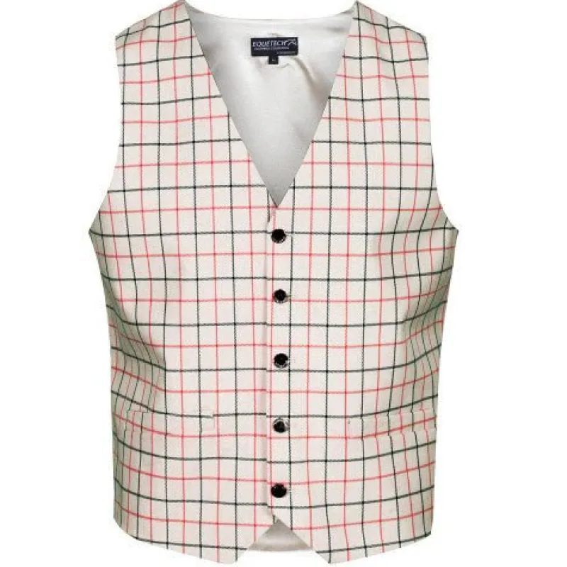 Equetech Jackets & Coats|Gilets<Men's Classic Tattersall Check Waistcoat