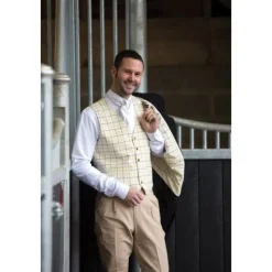 Equetech Jackets & Coats|Gilets<Men's Classic Tattersall Check Waistcoat