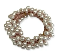 Equetech Hair Bands & Nets|Hair Bands & Nets<Pearl Beaded Scrunchie
