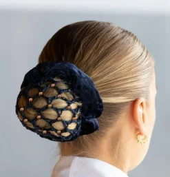 Equetech Hair Bands & Nets|Hair Bands & Nets<Rose Gold Bun Net