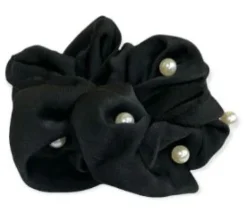 Equetech Hair Bands & Nets<Satin Pearl Hair Scrunchie