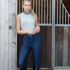 Equetech Jodhpurs, Breeches & Leggings<Women's Denim Shaper Breeches