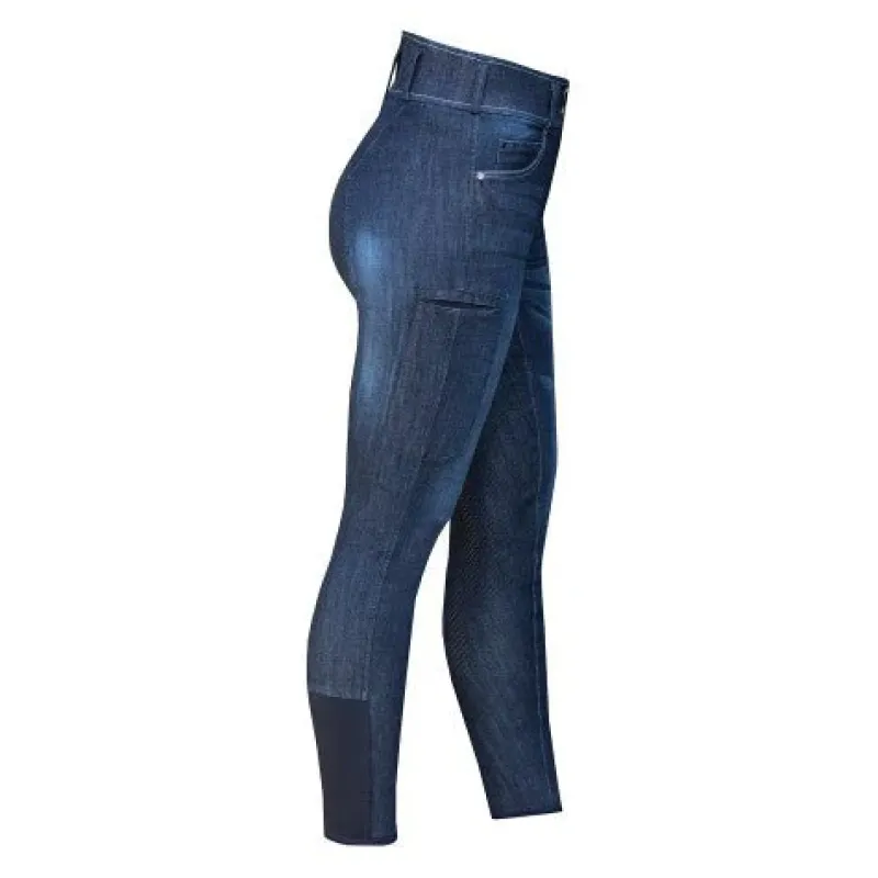 Equetech Jodhpurs, Breeches & Leggings<Women's Ultimo Denim Grip Breeches