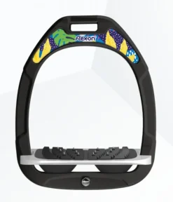 Flex-On Stirrup Irons<Green Composite Stirrups with Patterned Magnetic Stickers