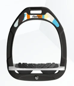 Flex-On Stirrup Irons<Green Composite Stirrups with Patterned Magnetic Stickers