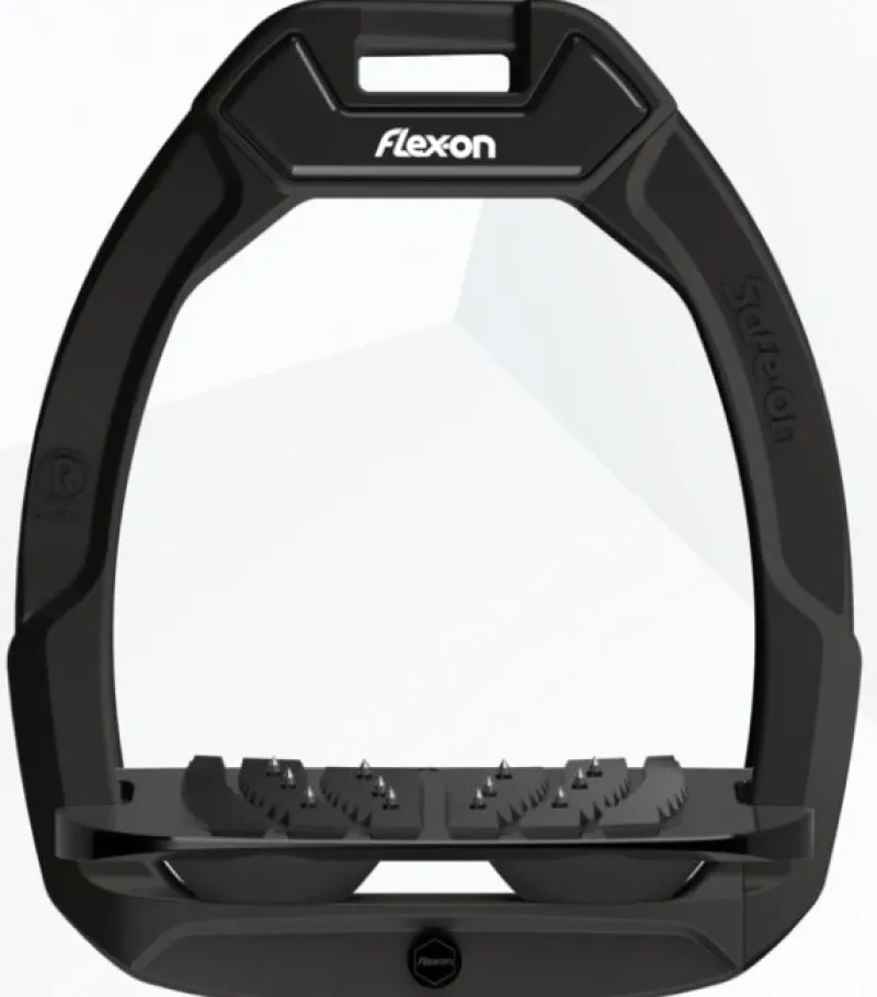 Flex-On Stirrup Irons<Safe-on Stirrup with Flat Ultra Grip