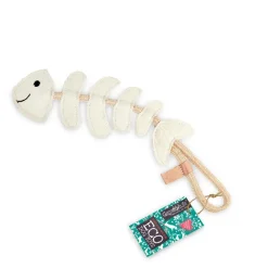 Green u0026 Wild's Dog Toys<Green & Wild Thin Lizzie Bone Fish Eco Toy