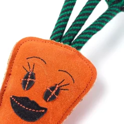 Green u0026 Wild's Dog Toys<Green & Wild's Candice the Carrot Eco Dog Toy