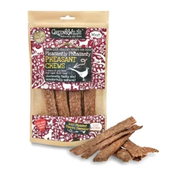 Green u0026 Wild's Dog Treats|Dog Treats<Green & Wild's Pleasantly Pheasanty Chews