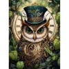 Charles Sainsbury Plaice Stationery<Greeting Card - Wise Old Owl by A.K. Skipsey