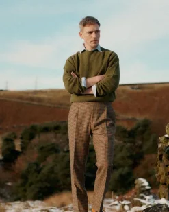 Harley of Scotland Sweaters & Fleeces|Sweaters & Fleeces<Men's Crew Neck Sweater