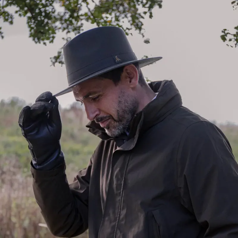 Hicks u0026 Brown Hats|Hats<Hicks & Brown Darsham Wax Fedora