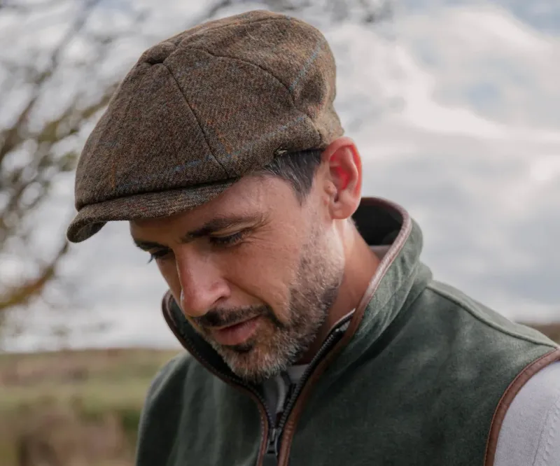 Hicks u0026 Brown Hats & Scarves|Hats<Hicks & Brown Felsham Tweed Baker Boy Cap