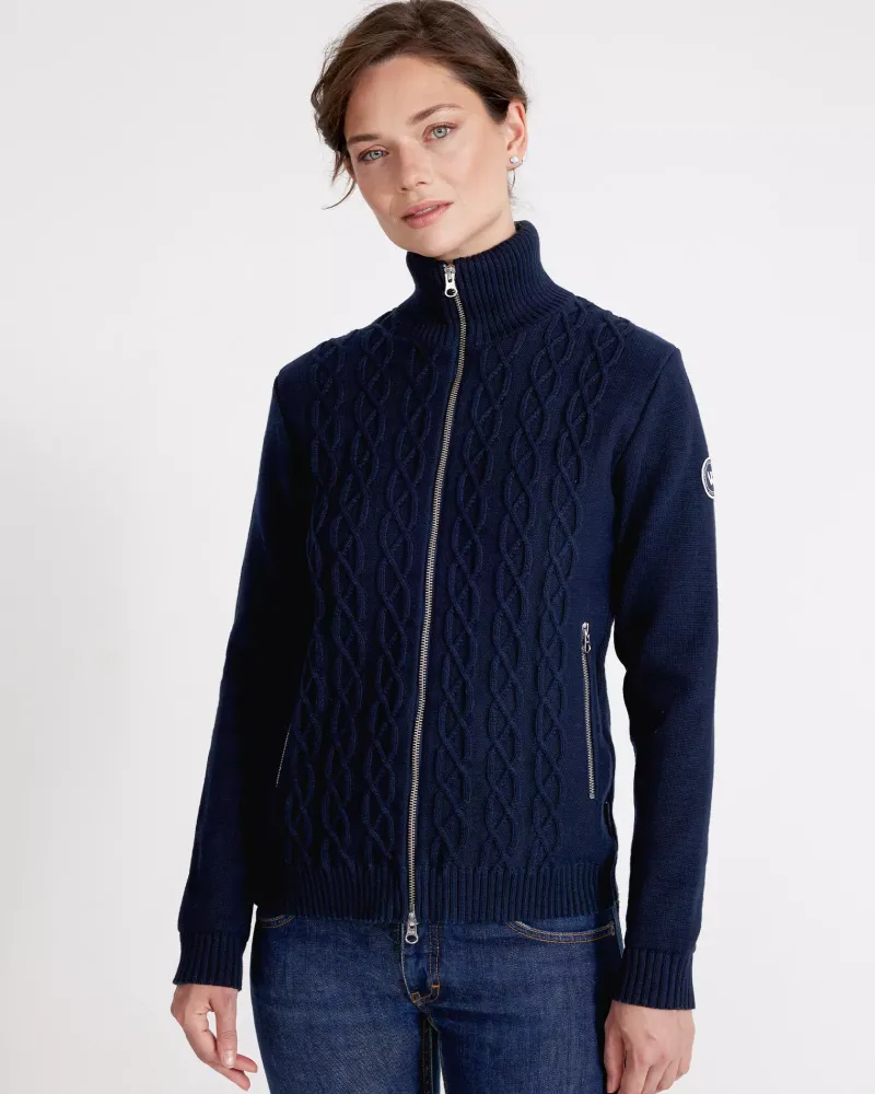 Holebrook Sweden Sweaters & Jumpers|Sweaters & Jumpers<Holebrook of Sweden Women's Marianne Full Zip WP