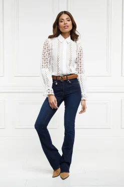 Holland Cooper Shirts & Tops|Shirts & Tops<Broderie Lace Shirt