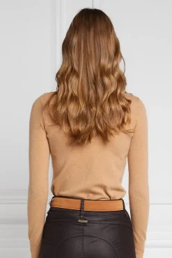 Holland Cooper Sweaters & Jumpers|Shirts & Tops<Buttoned Knit Roll Neck